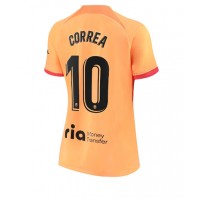 Atletico Madrid Angel Correa #10 Fotballklær Tredjedrakt Dame 2022-23 Kortermet